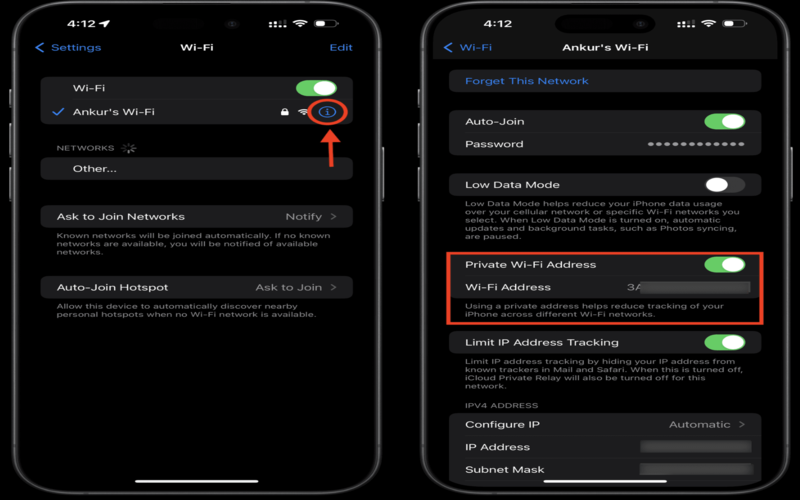 cảnh báo về quyền riêng tư wifi
