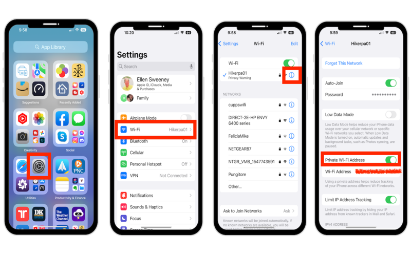 wifi cảnh báo quyền riêng tư là gì