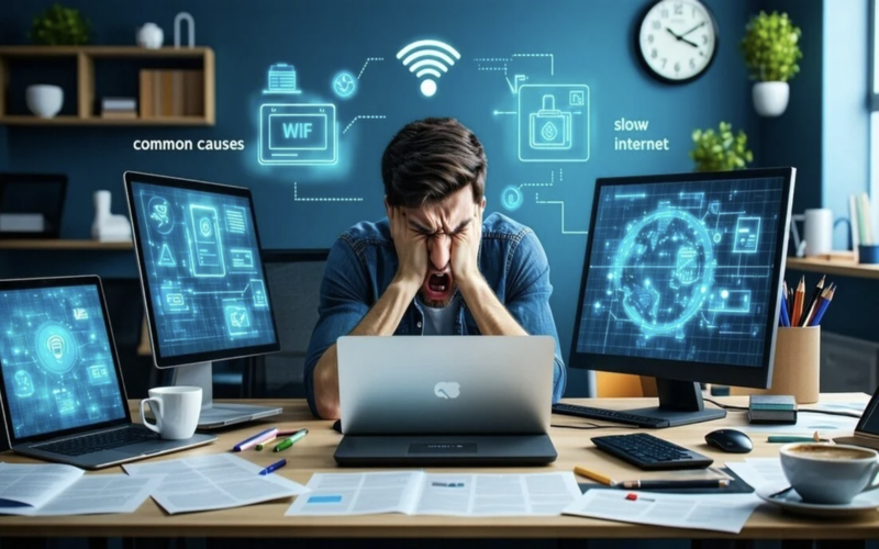 tại sao wifi yếu