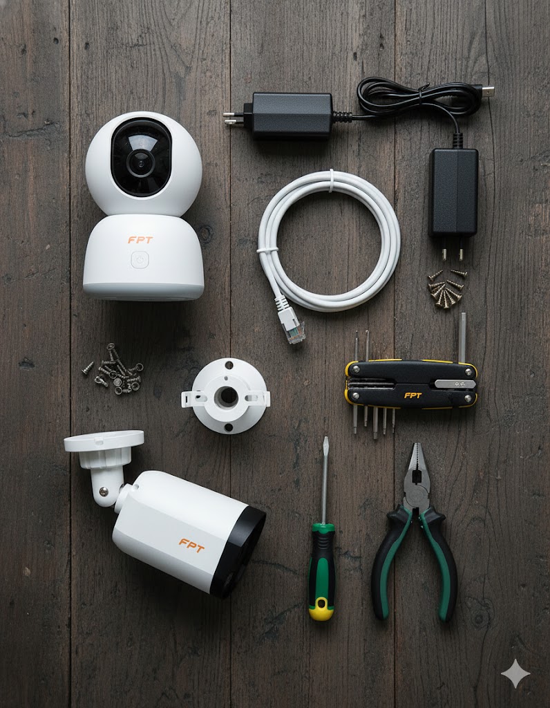 Lắp đặt camera FPT Huế