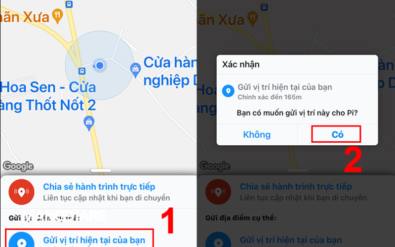 cách gửi định vị zalo-1