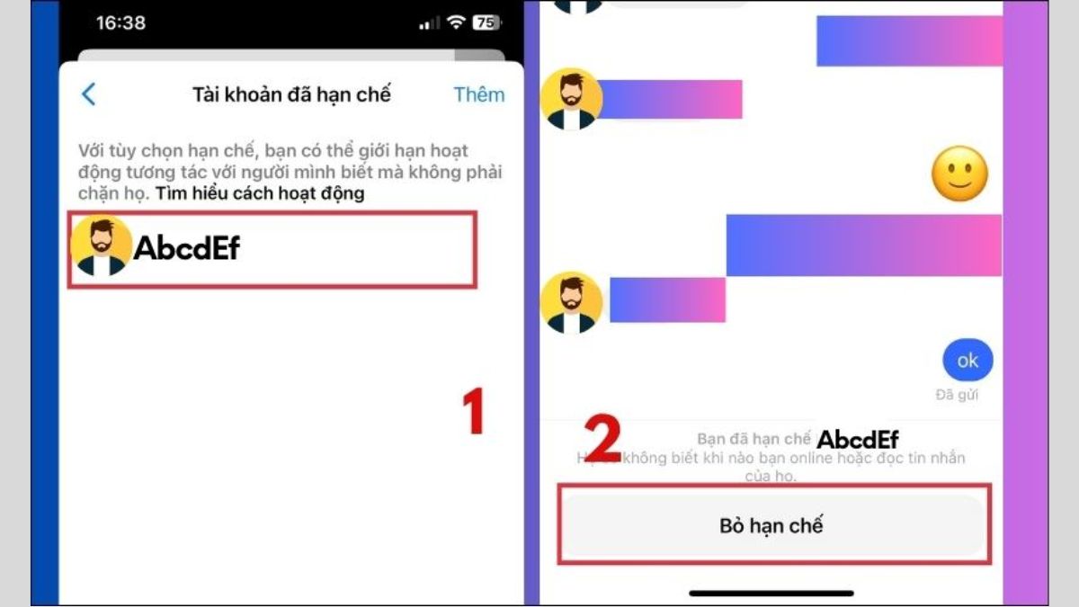Cách bỏ hạn chế trên Facebook và Messenger đơn giản, mới nhất