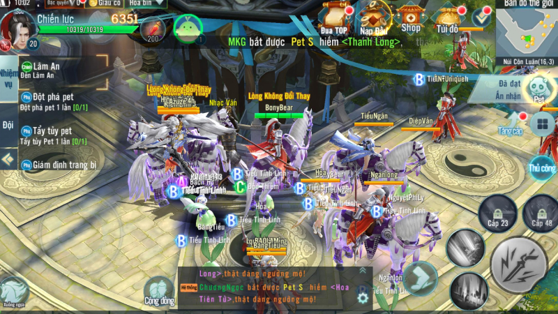 game kiếm hiệp mobile