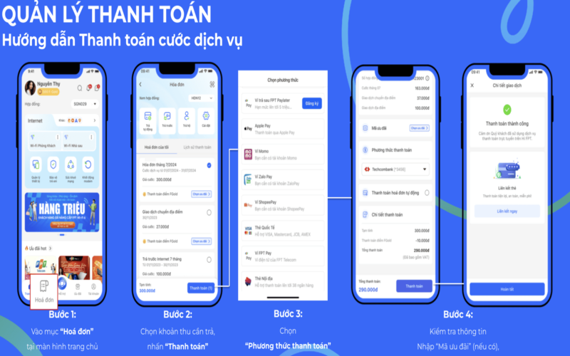 Cách gia hạn gói cước Internet FPT