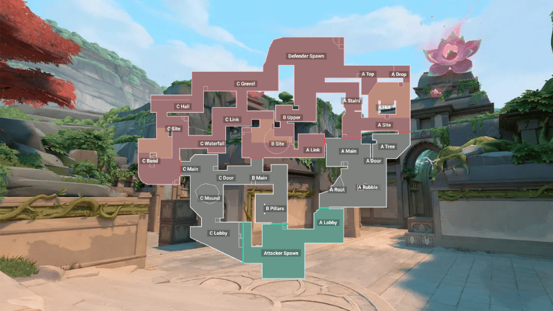 Lotus Valorant Map