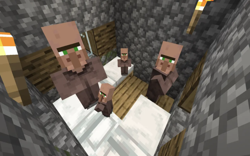 Dân làng Minecraft