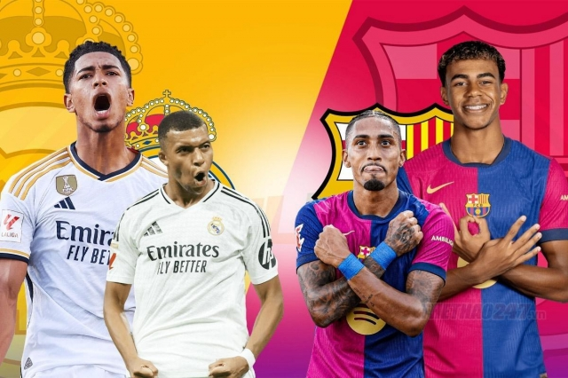 Nhận định Real Madrid vs Barcelona: Siêu kinh điển rực lửa 26/10