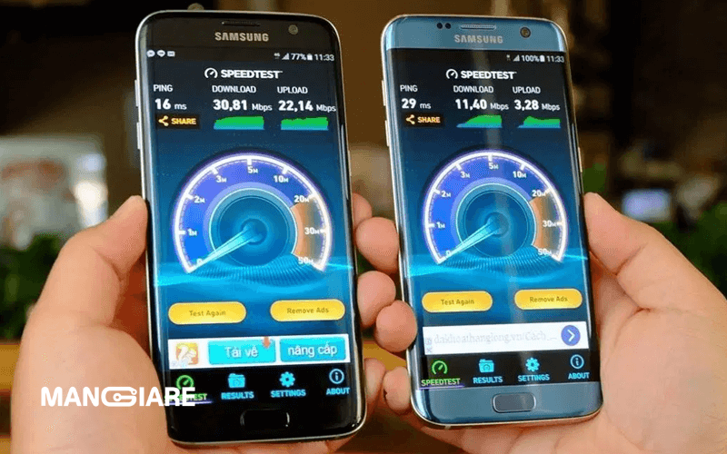 app kiếm tra tốc độ mạng