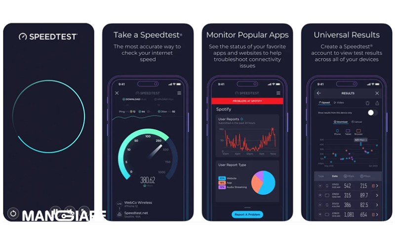 app kiểm tra tốc độ mạng
