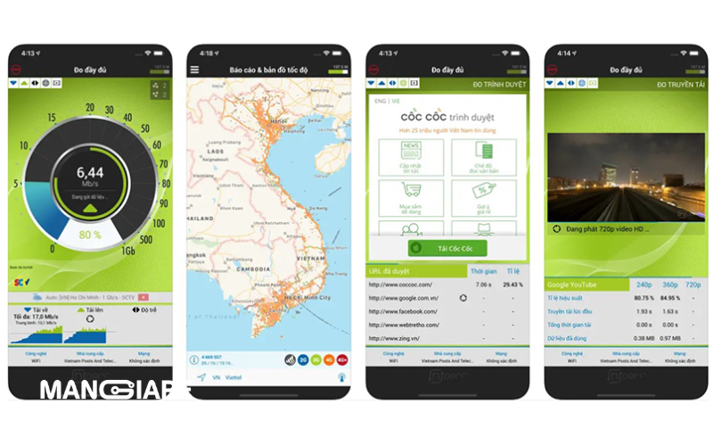 app kiểm tra tốc độ mạng