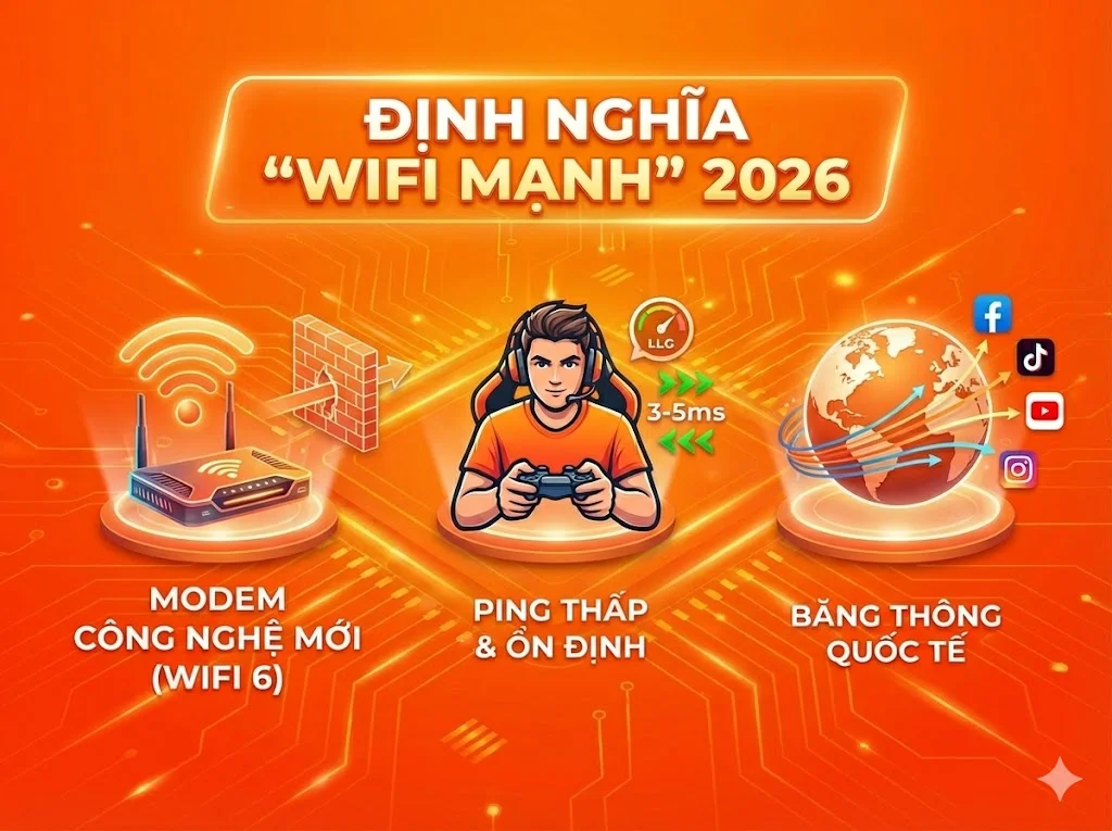 Nhà mạng wifi nào mạnh nhất 2026? So sánh 3 nhà mạng