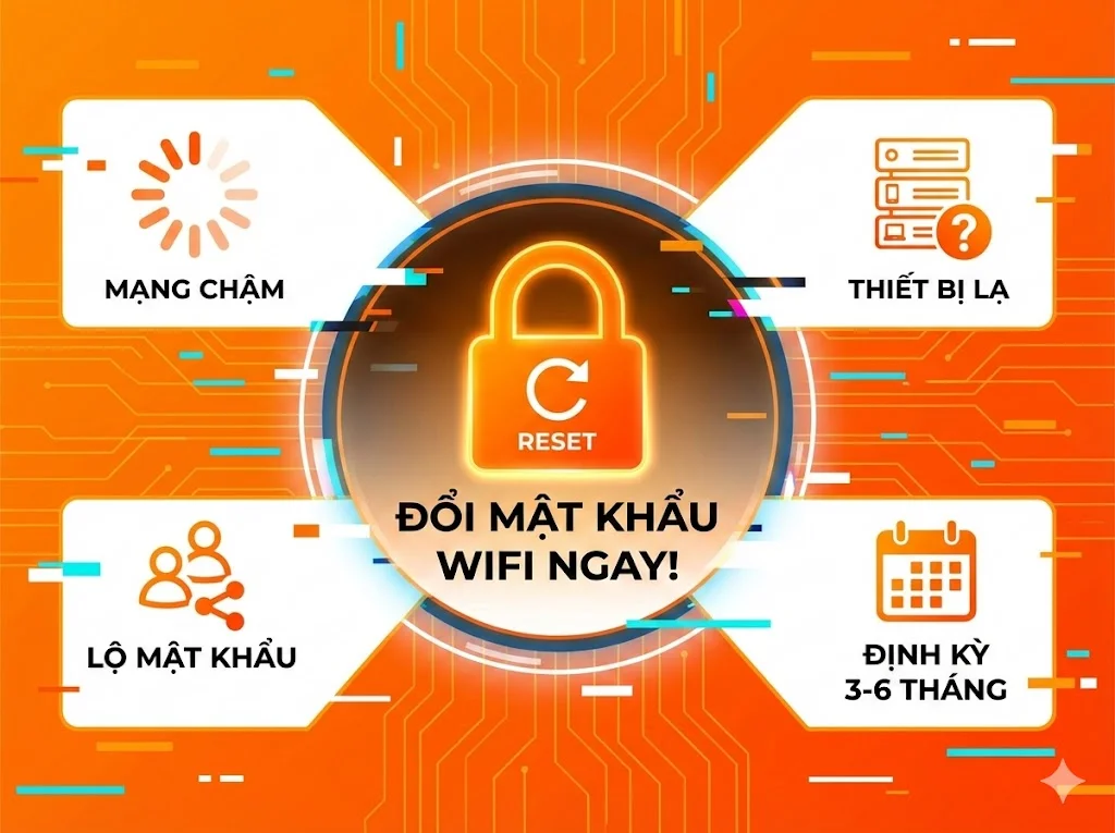 Mạng chậm bất thường là dấu hiệu cần đổi mật khẩu Wifi ngay