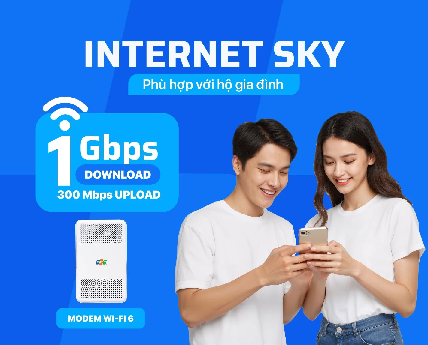 Siêu tốc 1Gbps, chỉ thêm 10k – Nâng cấp ngay gói Sky!