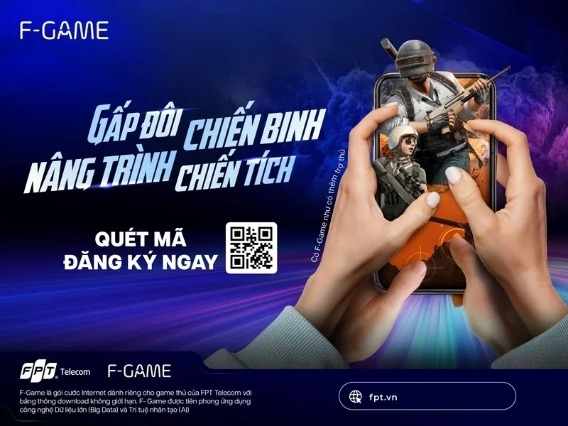 Bảng giá gói cước F-Game FPT cho game thủ