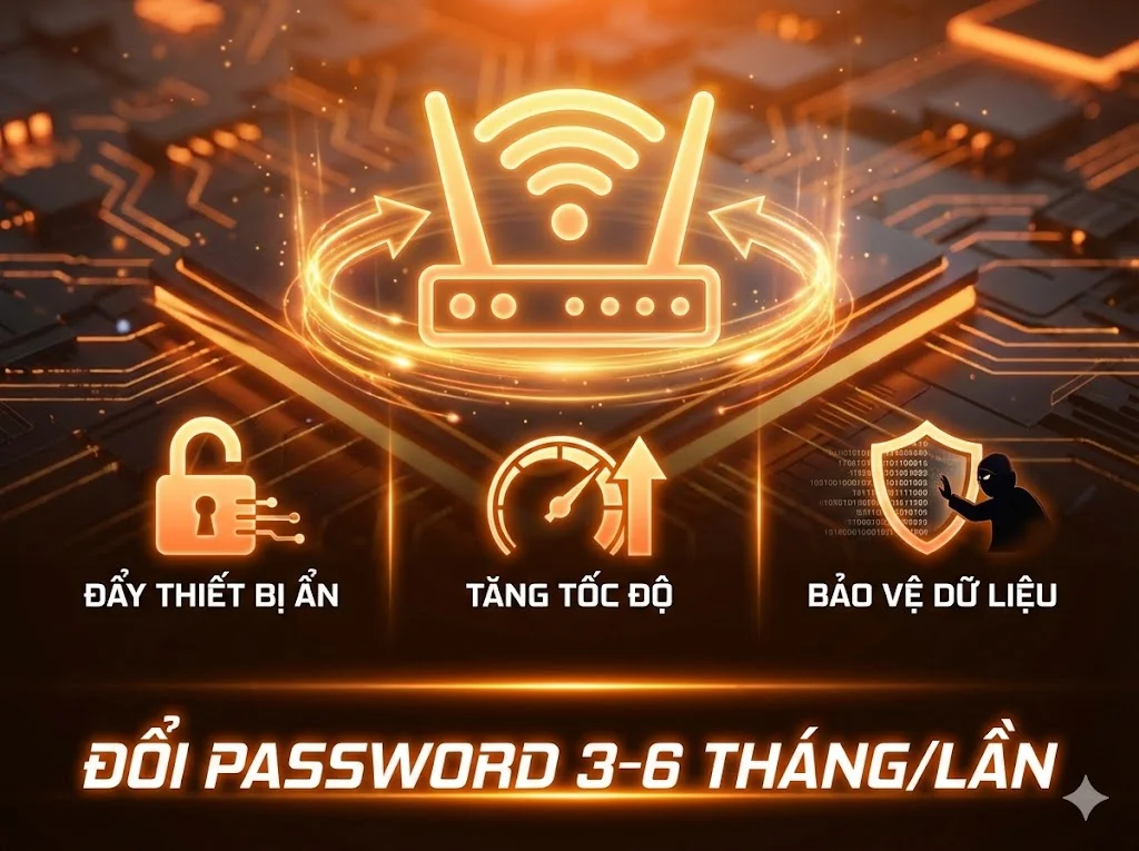 Lợi ích đổi mật khẩu WiFi FPT định kỳ: nhanh, an toàn