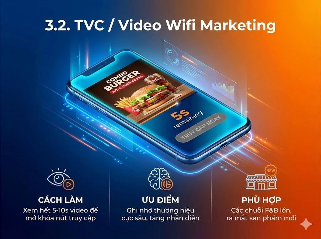 TVC video yêu cầu xem 5-10s trước khi truy cập