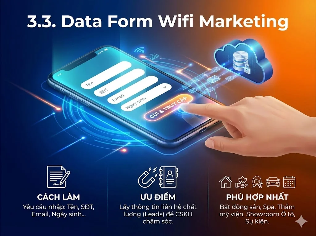 Thu thập dữ liệu khách hàng qua form