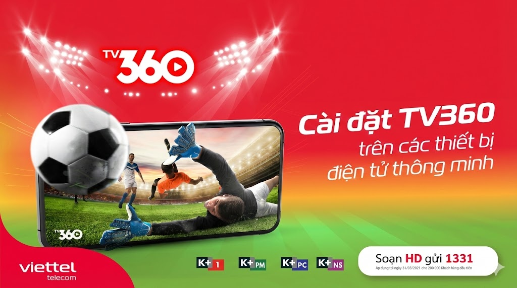 Bảng giá combo Viettel kèm App TV360 cho Smart TV 2026