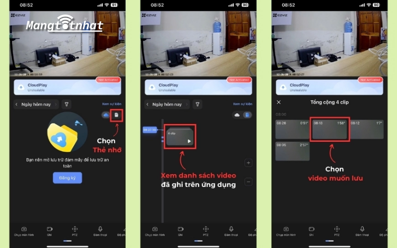 Quy trình xem camera trên điện thoại chi tiết và dễ thực hiện