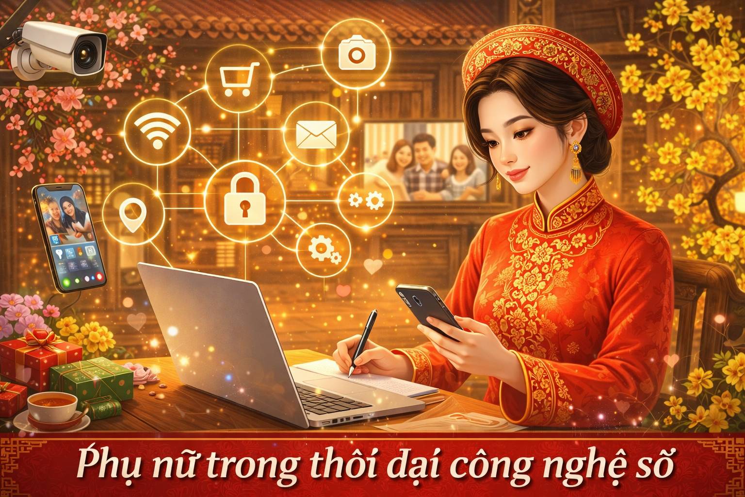 Phụ nữ trong thời đại công nghệ số