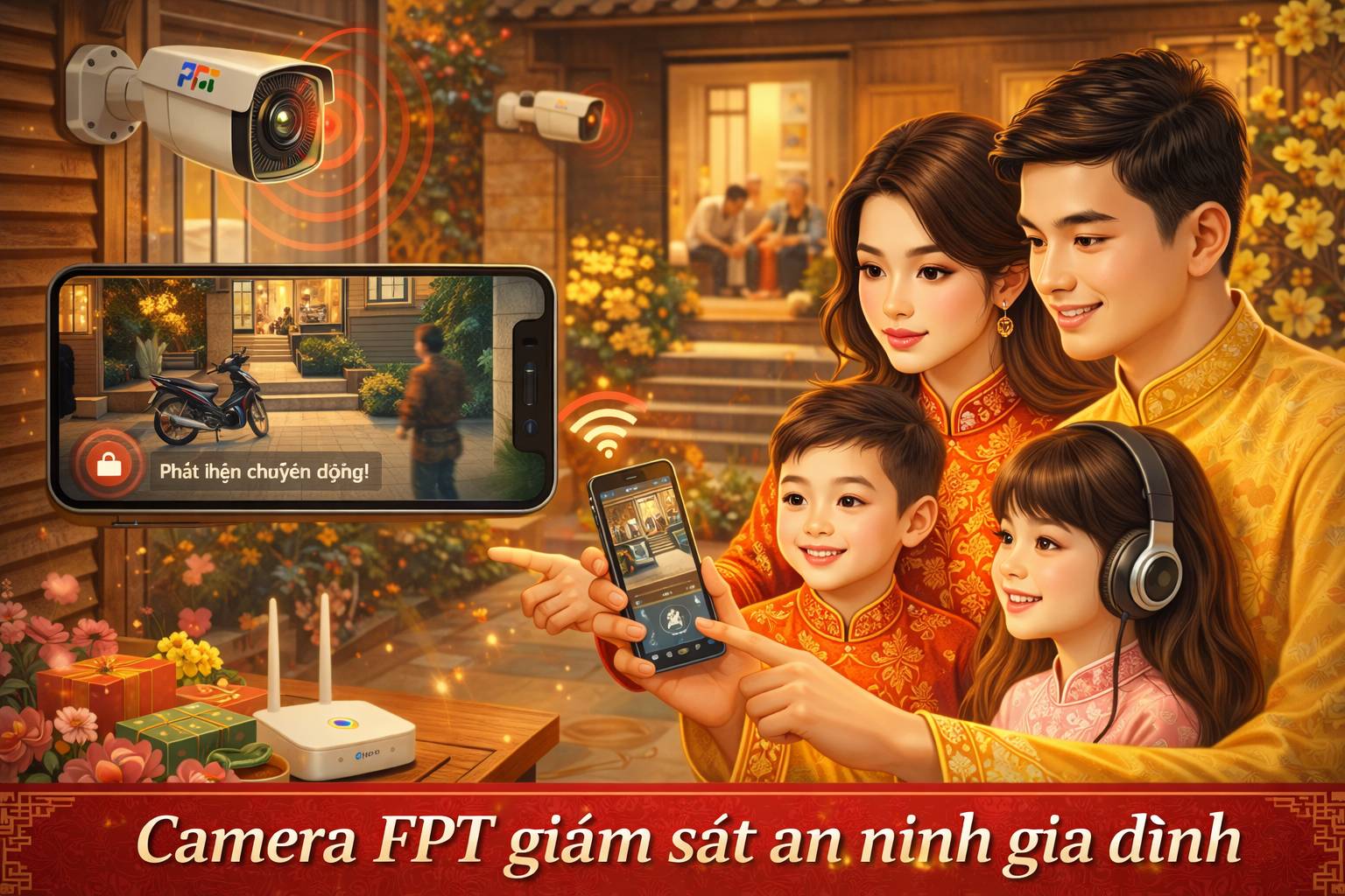 Camera FPT giám sát an ninh gia đình