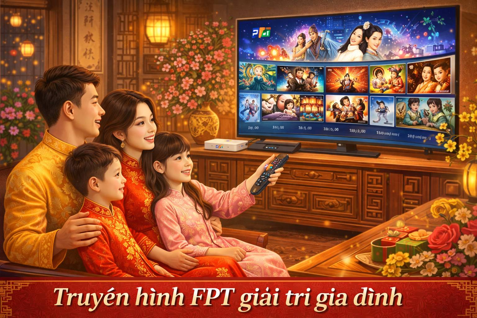 Truyền hình FPT giải trí gia đình