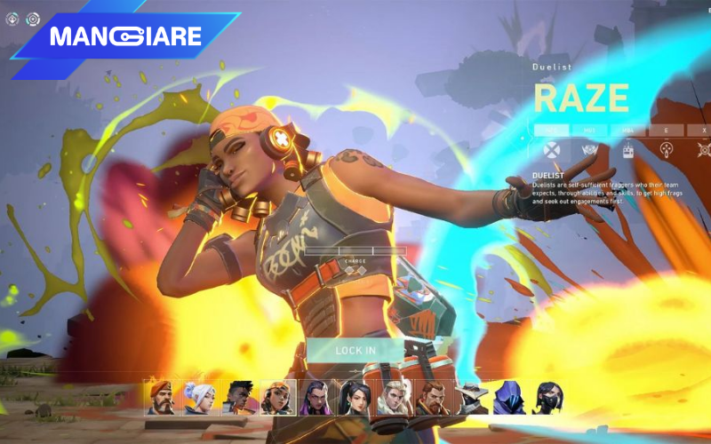 Tất tần tật những điều game thủ cần biết về cách chơi Raze Valorant