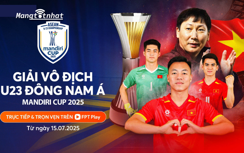 Lịch thi đấu U23 Đông Nam Á Mandiri Cup™ 2025
