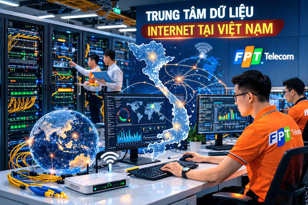 Trung tâm dữ liệu Internet tại Việt Nam