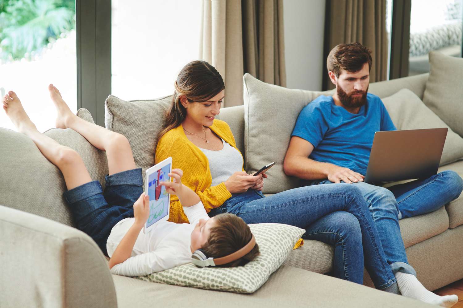 Internet cho nhiều thiết bị trong gia đình