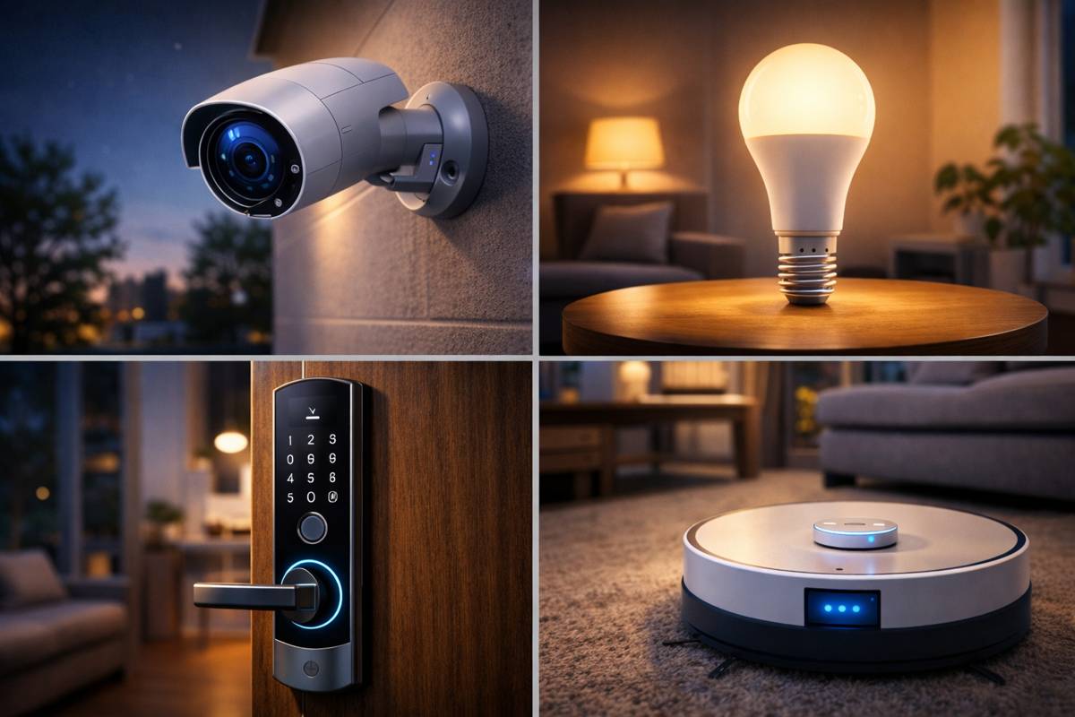 Các thiết bị smart home phổ biến