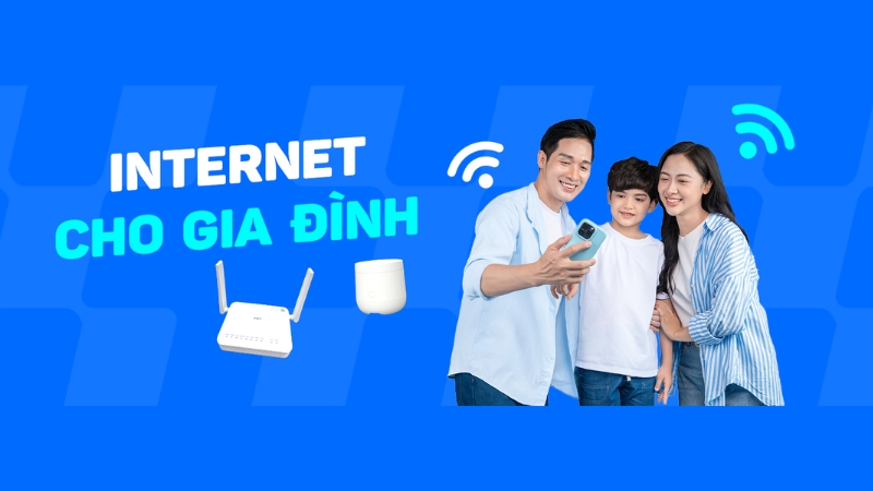 Các gói cước phù hợp với nhu cầu sử dụng của gia đình