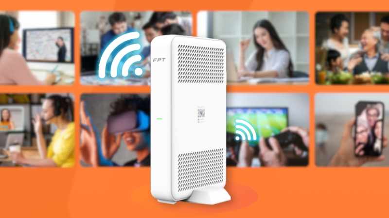 Đăng ký lắp Wifi FPT phường Bình Thuận được trang bị Modem Wifi 6 giúp phủ sóng mạnh và ổn định